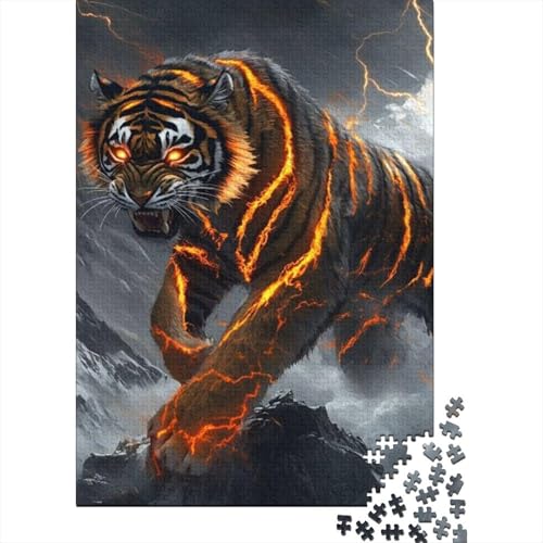 Puzzles 300 Teile Für Erwachsene Tiger 300-teiliges Puzzle Impossible Puzzle. 300pcs (40x28cm) von CPXSEMAZA