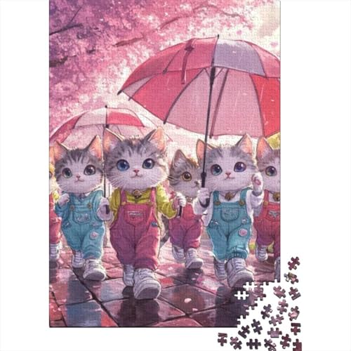 Puzzles 500 Teile Für Erwachsene Cute Kitten 500-teiliges Puzzle Impossible Puzzle. 500pcs (52x38cm) von CPXSEMAZA