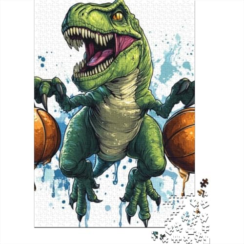 Puzzles 500 Teile Für Erwachsene Dinosaur 500-teiliges Puzzle. Spielzeug Zum Stressabbau 500pcs (52x38cm) von CPXSEMAZA