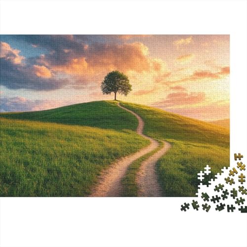 Puzzles 500 Teile Für Erwachsene Rural Scenery 500-teiliges Puzzle Lernspiele Heimdekorationspuzzle 500pcs (52x38cm) von CPXSEMAZA