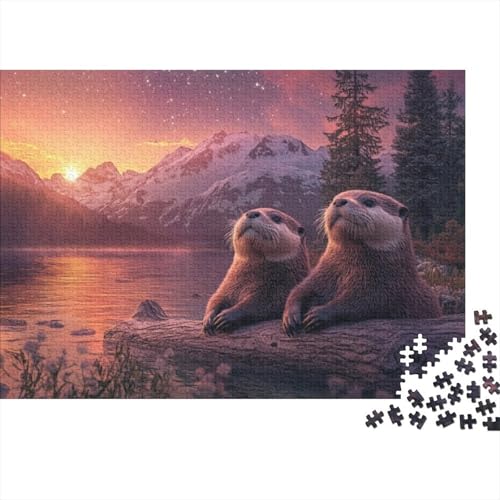 Puzzles 500 Teile Für Erwachsene Two Otters 500-teilige Puzzles Für Erwachsene 500pcs (52x38cm) von CPXSEMAZA