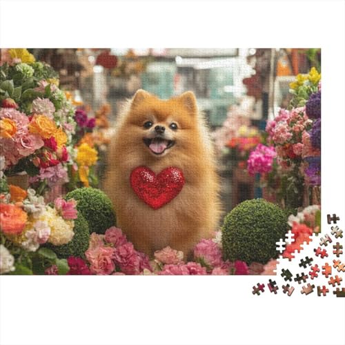 Puzzles Für Erwachsene 1000 Cute Dog Puzzle 1000 Teile Lernspiele Für Erwachsene 1000pcs (75x50cm) von CPXSEMAZA