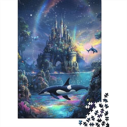 Puzzles Für Erwachsene 1000 Killer Whale Puzzles 1000 Teile Anspruchsvolles Spiel 1000pcs (75x50cm) von CPXSEMAZA