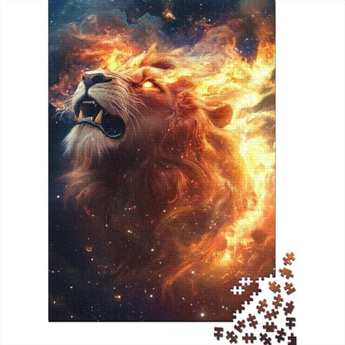 Puzzles Für Erwachsene 1000 Lion Puzzle 1000 Teile Lernspiele Für Erwachsene 1000pcs (75x50cm) von CPXSEMAZA