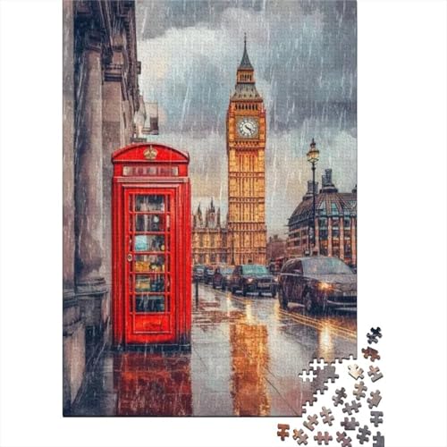 Puzzles Für Erwachsene 1000 London Streets Puzzle 1000 Teile Lernspiele Für Erwachsene 1000pcs (75x50cm) von CPXSEMAZA