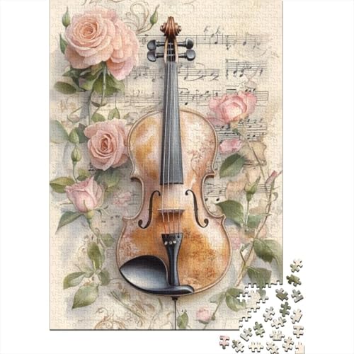 Puzzles Für Erwachsene 1000 Puzzles Violin 1000-teilige Puzzles Für Erwachsene 1000pcs (75x50cm) von CPXSEMAZA