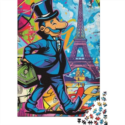 Puzzles Für Erwachsene 1000 Teile Cartoon Doodle 1000-teiliges Puzzle Für Erwachsene, Lernspiele 1000pcs (75x50cm) von CPXSEMAZA