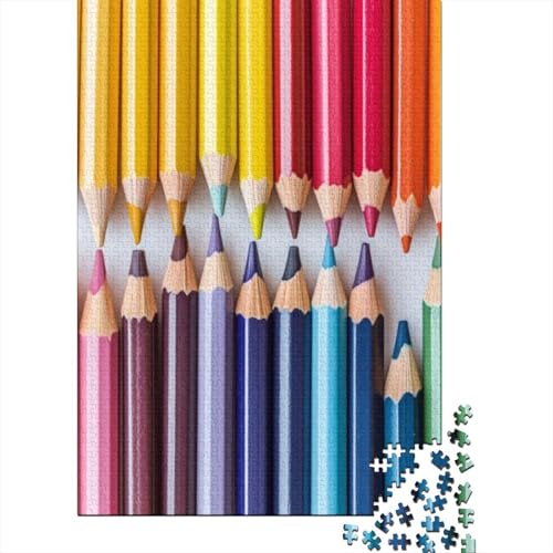 Puzzles Für Erwachsene 1000 Teile Colored Pen Puzzle 1000 Teile Anspruchsvolles Spiel 1000pcs (75x50cm) von CPXSEMAZA