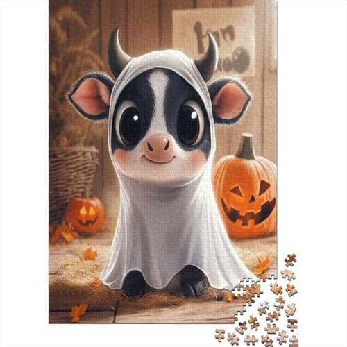 Puzzles Für Erwachsene 1000 Teile Cute Baby Cow Puzzles 1000 Teile Impossible Puzzle 1000pcs (75x50cm) von CPXSEMAZA