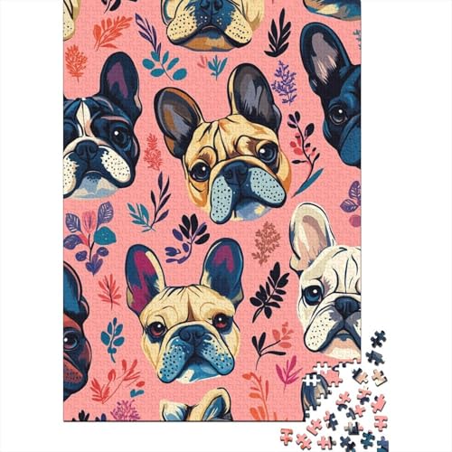 Puzzles Für Erwachsene 1000 Teile Cute Pug Puzzle 1000 Teile Anspruchsvolles Spiel 1000pcs (75x50cm) von CPXSEMAZA