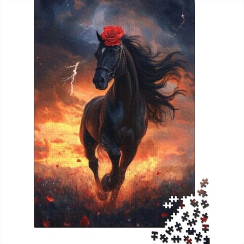 Puzzles Für Erwachsene 1000 Teile Horse 1000-teilige Puzzles, Lernspiele Für Erwachsene 1000pcs (75x50cm) von CPXSEMAZA