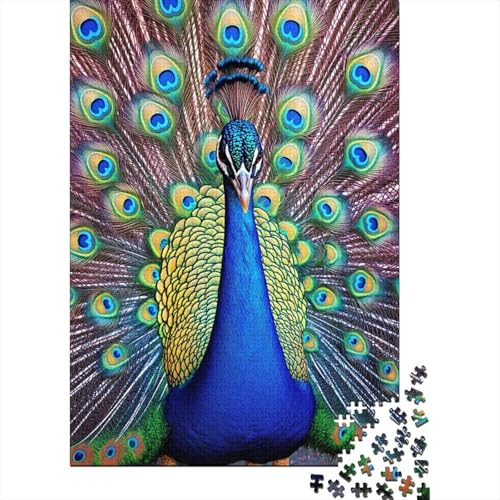 Puzzles Für Erwachsene 1000 Teile Peacock Puzzle 1000 Teile Anspruchsvolles Spiel 1000pcs (75x50cm) von CPXSEMAZA