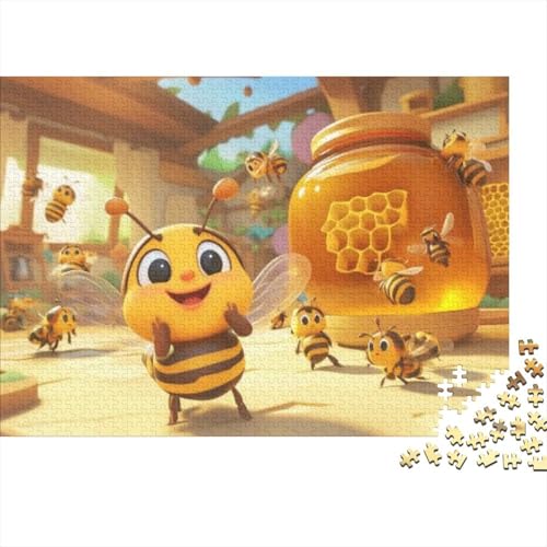 Puzzles Für Erwachsene 1000 Teile Puzzle Für Erwachsene 1000 Teile Puzzle 1000 Teile - Cute Little Bee Puzzles Lernspiele 1000pcs (75x50cm) von CPXSEMAZA