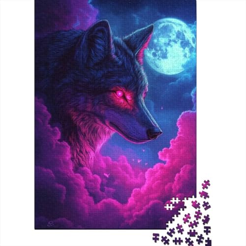 Puzzles Für Erwachsene 1000 Teile Wolf 1000-teilige Puzzles, Herausfordernde Puzzles Für Erwachsene 1000pcs (75x50cm) von CPXSEMAZA