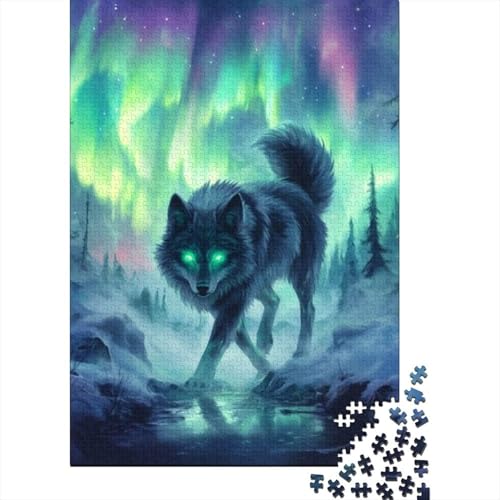 Puzzles Für Erwachsene 1000 Teile Wolf Puzzle 1000 Teile Anspruchsvolles Spiel 1000pcs (75x50cm) von CPXSEMAZA