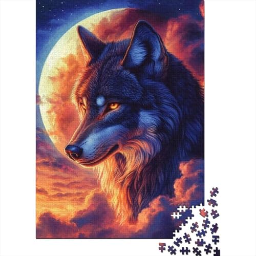 Puzzles Für Erwachsene 1000 Teile Wolf Puzzle 1000 Teile Lernspiele Für Erwachsene 1000pcs (75x50cm) von CPXSEMAZA