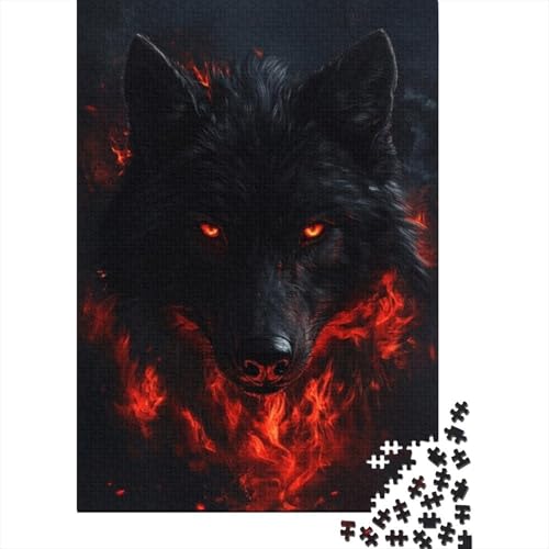 Puzzles Für Erwachsene 1000 Wolf Puzzle 1000 Teile Stressabbauende Puzzles 1000pcs (75x50cm) von CPXSEMAZA