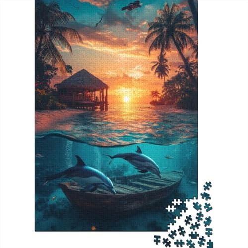 Puzzles Für Erwachsene 300 Bali Seascape Puzzle 300 Teile Lernspiele Für Erwachsene 300pcs (40x28cm) von CPXSEMAZA