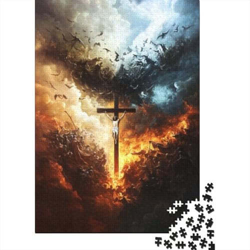 Puzzles Für Erwachsene 300 Cross Puzzle 300 Teile Lernspiele Für Erwachsene 300pcs (40x28cm) von CPXSEMAZA