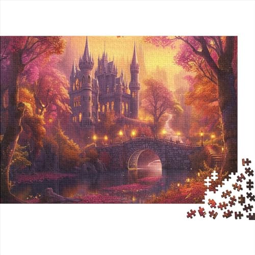 Puzzles Für Erwachsene 300 Puzzles Fairy Castle 300-teilige Puzzles Für Erwachsene 300pcs (40x28cm) von CPXSEMAZA