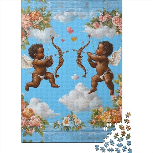 Puzzles Für Erwachsene 300 Teile Angel Baby Puzzle 300 Teile Anspruchsvolles Spiel 300pcs (40x28cm) von CPXSEMAZA