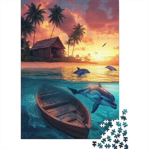 Puzzles Für Erwachsene 300 Teile Bali Seascape Puzzle 300 Teile Anspruchsvolles Spiel 300pcs (40x28cm) von CPXSEMAZA