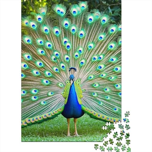 Puzzles Für Erwachsene 300 Teile Beautiful Peacock Puzzle 300 Teile Komplexe Puzzles Für Erwachsene 300pcs (40x28cm) von CPXSEMAZA