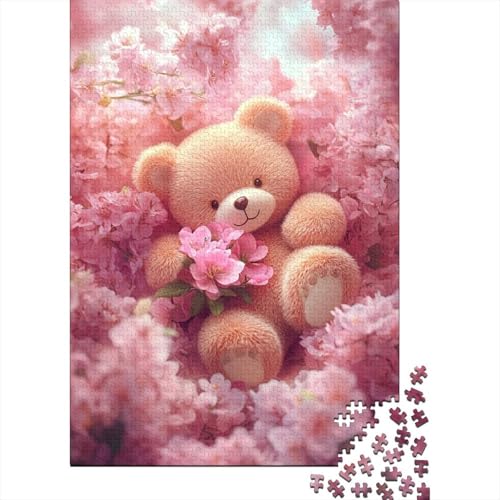 Puzzles Für Erwachsene 300 Teile Cute Bear Puzzle 300 Teile Anspruchsvolles Spiel 300pcs (40x28cm) von CPXSEMAZA