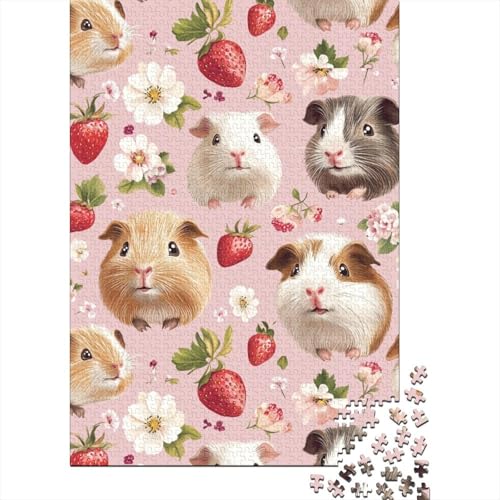 Puzzles Für Erwachsene 300 Teile Cute Guinea Pig Puzzle 300 Teile Anspruchsvolles Spiel 300pcs (40x28cm) von CPXSEMAZA