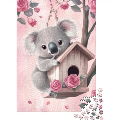 Puzzles Für Erwachsene 300 Teile Cute Koala 300-teiliges Puzzle Für Erwachsene, Lernspiele 300pcs (40x28cm) von CPXSEMAZA