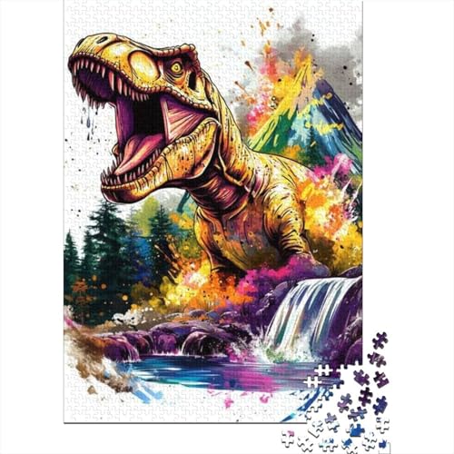 Puzzles Für Erwachsene 300 Teile Dinosaur Puzzle 300 Teile Anspruchsvolles Spiel 300pcs (40x28cm) von CPXSEMAZA