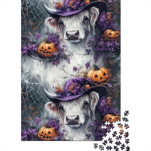 Puzzles Für Erwachsene 300 Teile Halloween Theme Puzzle 300 Teile Anspruchsvolles Spiel 300pcs (40x28cm) von CPXSEMAZA