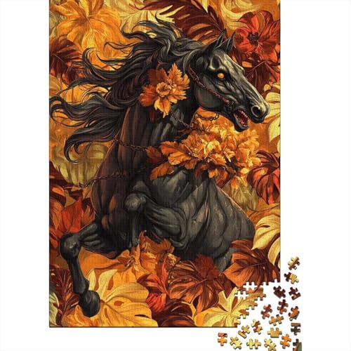 Puzzles Für Erwachsene 300 Teile Horse Puzzle 300 Teile Anspruchsvolles Spiel 300pcs (40x28cm) von CPXSEMAZA