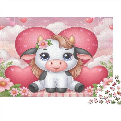 Puzzles Für Erwachsene 300 Teile Puzzle Für Erwachsene 300 Teile Puzzle 300 Teile - Cute Calf Puzzles Lernspiele 300pcs (40x28cm) von CPXSEMAZA