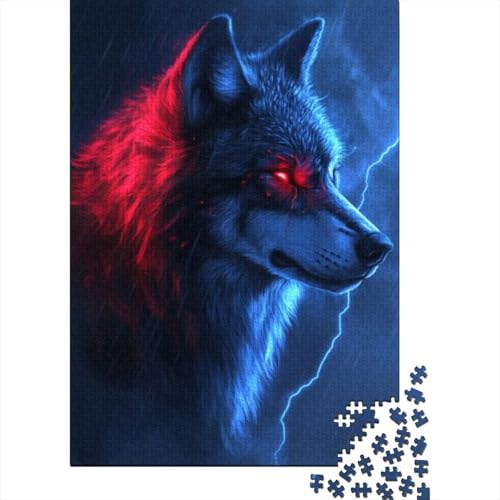 Puzzles Für Erwachsene 300 Wolf 300-teiliges Puzzle „Impossible Puzzle. 300pcs (40x28cm) von CPXSEMAZA