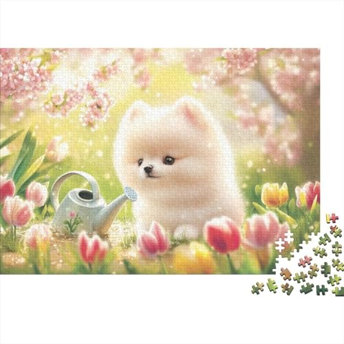 Puzzles Für Erwachsene 300-teilige Puzzles Für Erwachsene Cute Puppy Puzzles Für Erwachsene Und Kinder, Lernspiele, Heimdekoration, Buntes Puzzle 300pcs (40x28cm) von CPXSEMAZA