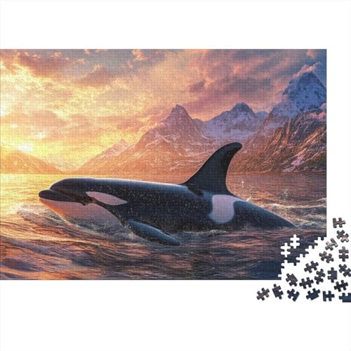 Puzzles Für Erwachsene 500 Puzzles Killer Whale 500-teilige Puzzles Für Erwachsene 500pcs (52x38cm) von CPXSEMAZA