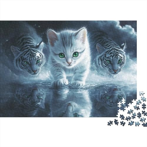 Puzzles Für Erwachsene 500 Puzzles Tiger 500-teilige Puzzles Für Erwachsene 500pcs (52x38cm) von CPXSEMAZA