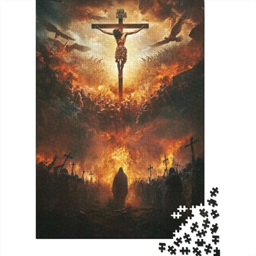 Puzzles Für Erwachsene 500 Teile Cross Puzzle 500 Teile Anspruchsvolles Spiel 500pcs (52x38cm) von CPXSEMAZA