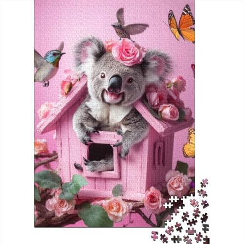 Puzzles Für Erwachsene 500 Teile Cute Koala Puzzle 500 Teile Anspruchsvolles Spiel 500pcs (52x38cm) von CPXSEMAZA