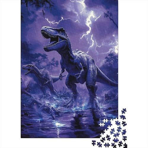 Puzzles Für Erwachsene 500 Teile Dinosaur Puzzle 500 Teile Anspruchsvolles Spiel 500pcs (52x38cm) von CPXSEMAZA