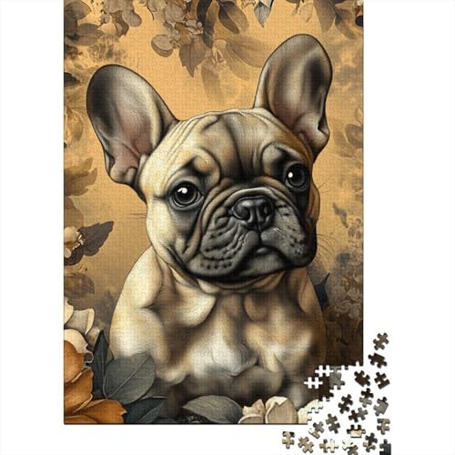 Puzzles Für Erwachsene 500 Teile French Bulldog Puzzle 500 Teile Anspruchsvolles Spiel 500pcs (52x38cm) von CPXSEMAZA