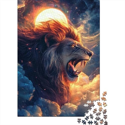 Puzzles Für Erwachsene 500 Teile Lion 500-teiliges Puzzle Für Erwachsene, Lernspiele 500pcs (52x38cm) von CPXSEMAZA