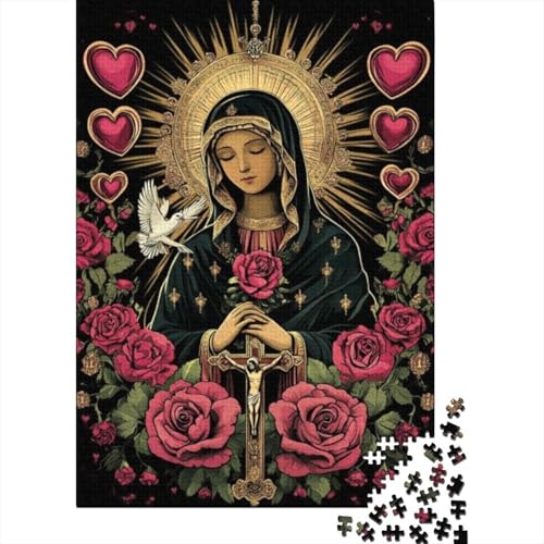 Puzzles Für Erwachsene 500 Teile Our Lady Puzzle 500 Teile Komplexe Puzzles Für Erwachsene 500pcs (52x38cm) von CPXSEMAZA