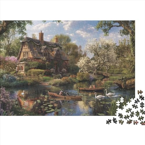 Puzzles Für Erwachsene 500 Teile Puzzle Für Erwachsene 500 Teile Puzzle 500 Teile - Lakeside Cabin Puzzles Lernspiele 500pcs (52x38cm) von CPXSEMAZA