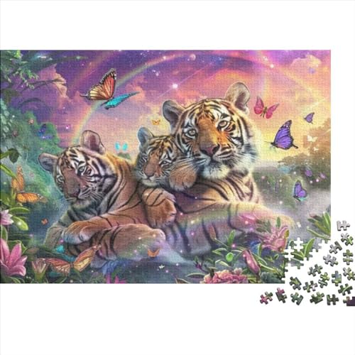 Puzzles Für Erwachsene 500 Teile Tiger Puzzle Als Geschenk Für Erwachsene 500pcs (52x38cm) von CPXSEMAZA