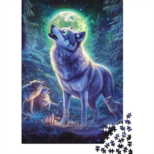 Puzzles Für Erwachsene 500 Teile Wolf Puzzles 500 Teile Impossible Puzzle 500pcs (52x38cm) von CPXSEMAZA