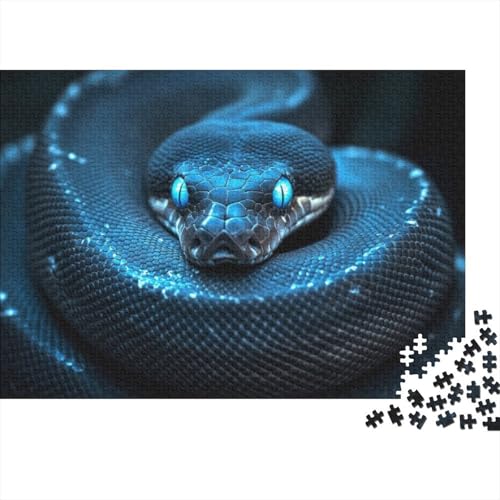 Snake Puzzle, 300 Teile Puzzle, Erwachsene Puzzle, Einzigartiges Puzzle, Familienpuzzle, Denkspiel 300pcs (40x28cm) von CPXSEMAZA