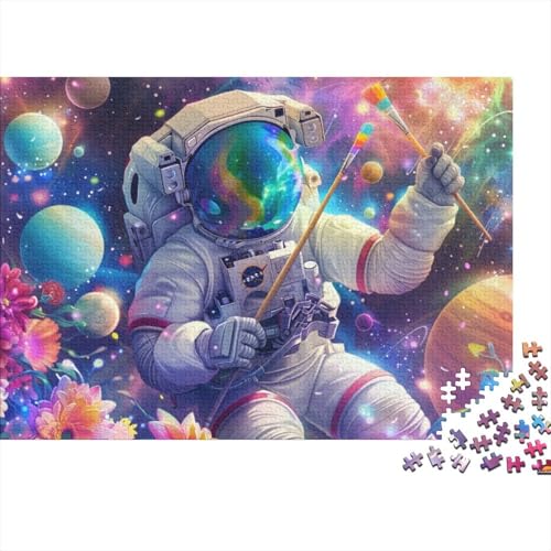 Space Artist Jigsaw Puzzle Für Sohn/Kinder Familie Zusammen 300 Schlafzimmer Dekoration Puzzles Erwachsene 300 Stück Holz Puzzle Spiel Kinder Geschenk 300pcs (40x28cm) von CPXSEMAZA