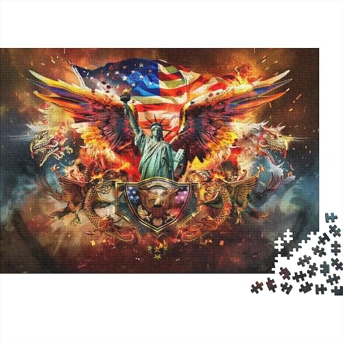 Statue of Liberty Puzzles Für Erwachsene 500 Puzzles Für Erwachsene 500 Teile Puzzle 500 Teile Puzzles 500pcs (52x38cm) von CPXSEMAZA